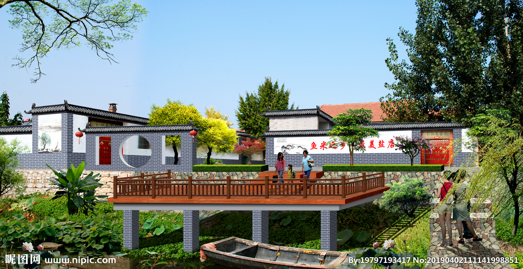 親水平臺設計圖__園林設計_環境設計_設計圖庫