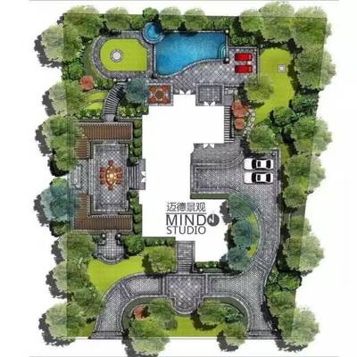 最全的園林庭院景觀設(shè)計(jì)(內(nèi)附100張平面效果圖)