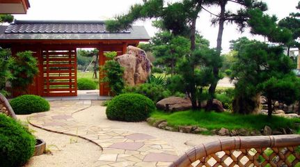 日式別墅“私人庭院”景觀設計,水、石、松、竹、梅的巧妙組合!