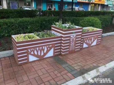 戶外花箱藝術展現人文關懷